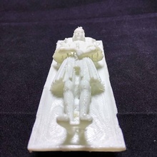 Grab Abdeckung gaston la foix scan mittelalterliche Skulptur Soldat Französisch 3dprint Edel 3dscan 3d print model - Mito3D