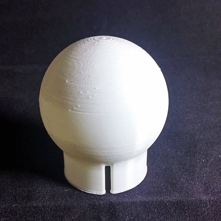 flashlight globe diffuser & garden 3D print model - Mito3D