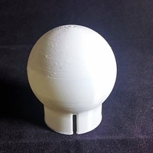 lampe poche globe diffuseur jardin 3d print model - Mito3D