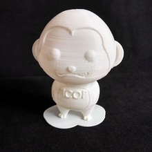 maymun sanat hayranı hayvan 3d print model - Mito3D