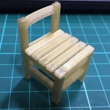 antika çocuk okul sandalyesi oyuncaklar oyunlar sandalye 3d print model - Mito3D