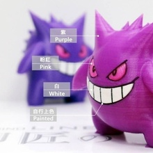 gengar pokemon sanat hayranı oyuncak 3d print model - Mito3D