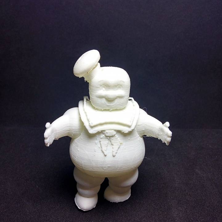 ghostbusters marshmallow homem fan art caça fantasmas 3D print model - Mito3D
