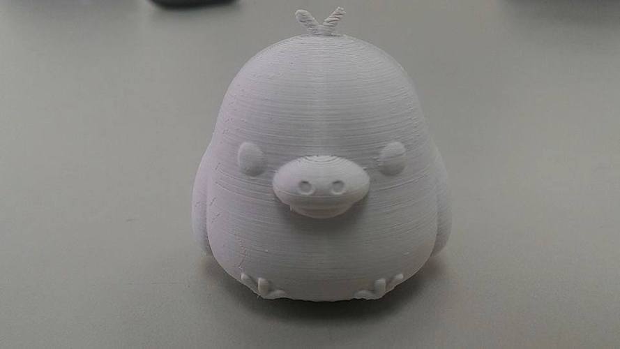 kiiroitori sanat hayranı 3D print model - Mito3D