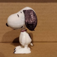 snoopy sanat hayranı köpek 3d print model - Mito3D