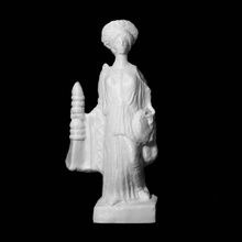 woman wearing tunic scan ancient fullbody 3d print model - Mito3D