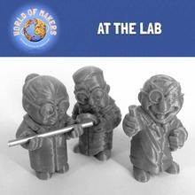 lab collection makers series fan art miniature 3d print model - Mito3D