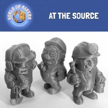 source collection makers series fan art miniatures toys character desktoys 3d print model - Mito3D