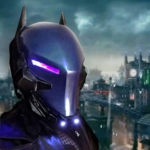 arkham knight casco props cosplay batman arkhamknight 3d print model - Mito3D