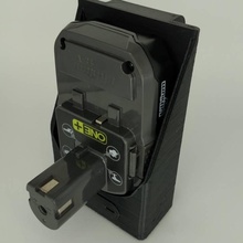 Batterie holster Gürtel clip gadgets Elektronik autodeskremesh 3d print model - Mito3D