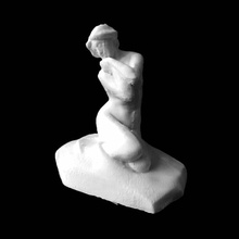 female nude scan woman contemporary fullbody 3d print model - Mito3D