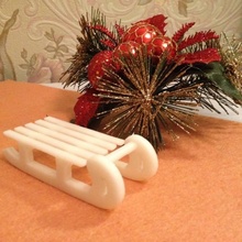 sledge & garden christmas toy winter newyear 3d print model - Mito3D