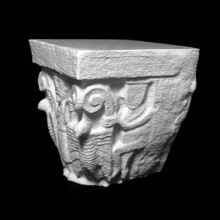 capital santa maria besal scan antiguo arquitectura 3d print model - Mito3D