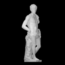 antinoo scan figura dios hombre escultura estatua jóvenes fullbody 3d print model - Mito3D