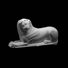 recumbent lion scan animal greek sculpture 3dprint plinth 3dscan culturalheritage corinthia asiaminor 3d print model - Mito3D