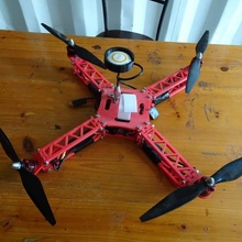 transforming quadcopter gadgets & electronics quad dji 3d print model - Mito3D