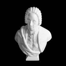 busto francesco bartolomeo rastrelli scansione 3d print model - Mito3D