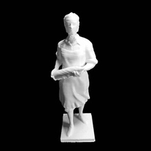 kadın holding füze tarama 3d print model - Mito3D