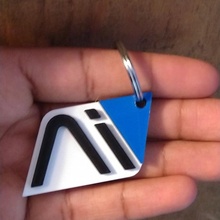 andromeda initiative keytag Mode Accessoires videogame masseffect 3d print model - Mito3D