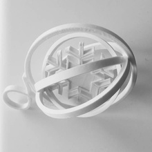 dobrável enfeite natal jardim ornamento 3dprint x 3d print model - Mito3D