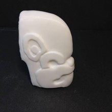 pedra cabeça scan antiga objecto 3d print model - Mito3D