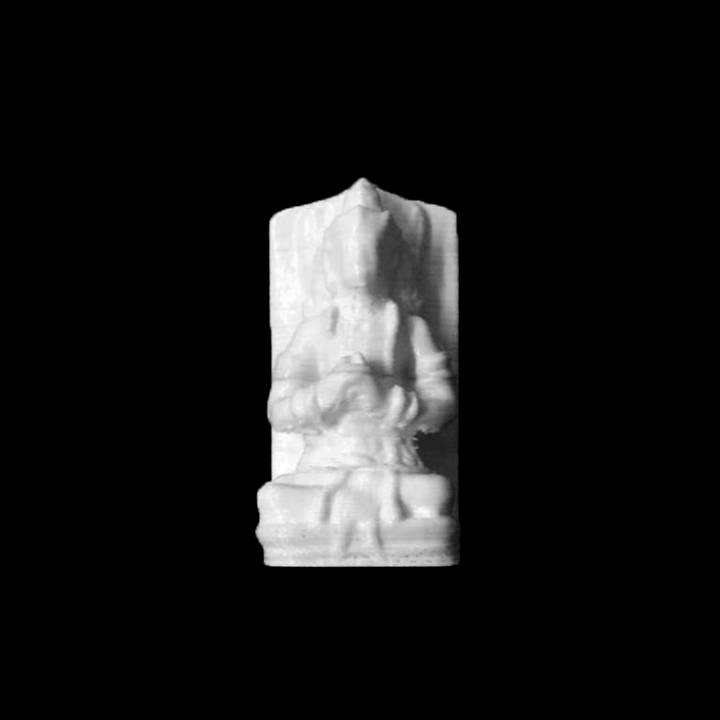 stele funeraria scansione 3D print model - Mito3D