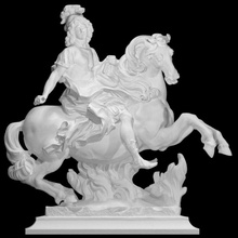 equestrian statue king louis xiv scan 3d print model - Mito3D