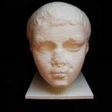 prince scan head boy 3d print model - Mito3D