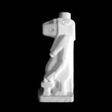 breccia estátua deusa taweret scan antiga objecto 3d print model - Mito3D