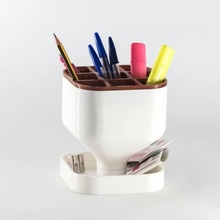 open desk pen holder & garden 3d print model - Mito3D