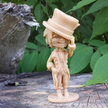 chibi chapelier fan art figurine mad alice pays merveilles 3d print model - Mito3D