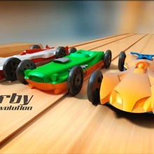 dreamfactory xderby brinquedos games 3d print model - Mito3D