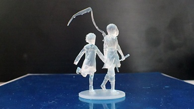 origamy frères sœurs fan art 3d print model - Mito3D
