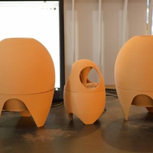 desktop speakers gadgets & electronics desktopspeakers 3d print model - Mito3D