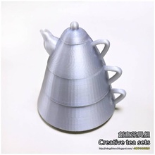 yaratıcı çay setleri oyuncaklar oyunlar çaydanlık autodesk 123ddesign 123d tasarım çaydanlıklar 3d print model - Mito3D