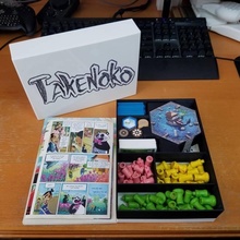compatto takenoko box giochi tavolo consiglio gioco panda personalizzato 3d print model - Mito3D