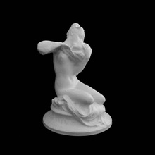 muse andr ch nier scansione tomba donna memorial poeta francese 3dprint 3dscan culturalheritage in ginocchio frenchrevolution 3d print model - Mito3D
