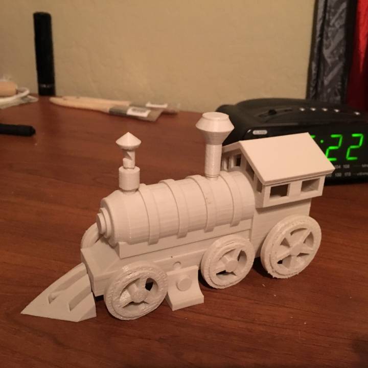 choo train giochi giocattoli modello treno veicolo 3D print model - Mito3D