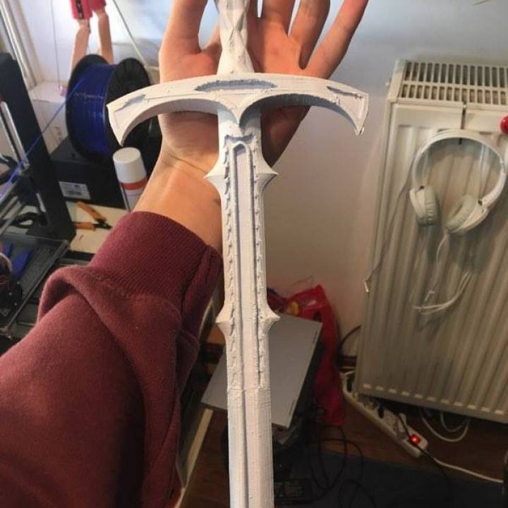 fantasy sword props & cosplay 3D print model - Mito3D
