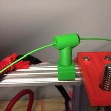 schwenkbare filament Reiniger Wischer 2020 montiert bauen 3d Drucker filamentcleaner Scheibenwischer 3d print model - Mito3D