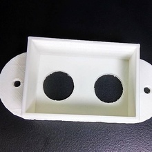 titulaire capteur ultrasons sr04 gadgets l'électronique 3d print model - Mito3D