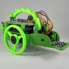 humbot sargantana gadgets l'électronique arduino l'éducation d'enseignement robot robotique linefollower lightfollower objectavoider 3d print model - Mito3D