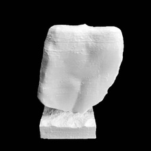 weiblich fragment scan Frau zeitgenössisch 3d print model - Mito3D
