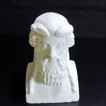 herm bearded god hermes scan bust man 3d print model - Mito3D