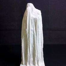 woman sheet scan modern sculpture 3dprint 3dscan clothe 3d print model - Mito3D