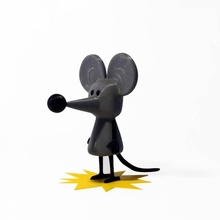sıçan oyuncaklar oyunlar hayvan komik pearlsbeforeswine 3d print model - Mito3D