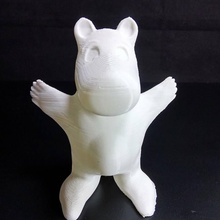 moomin fan art 3d brinquedo 3d print model - Mito3D