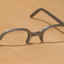simple cadre ouvert mode accessoires lunettes floreon ianwright designitwright designchallenge 3d print model - Mito3D
