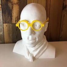 designitwright çevirir v01 sosyal medya flip mümkün gözlükler kapalı çerçeveler moda aksesuar yarışma gözlük socialmedia ianwright wright miyop saygısız carylucier justwright çevrilebilir baş aşağı 3d print model - Mito3D