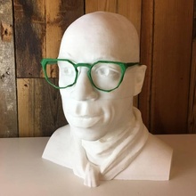 designitwright hight poly ian wright concours mode accessoires lunettes 3dprint lowpoly ianwright benburris 3d print model - Mito3D